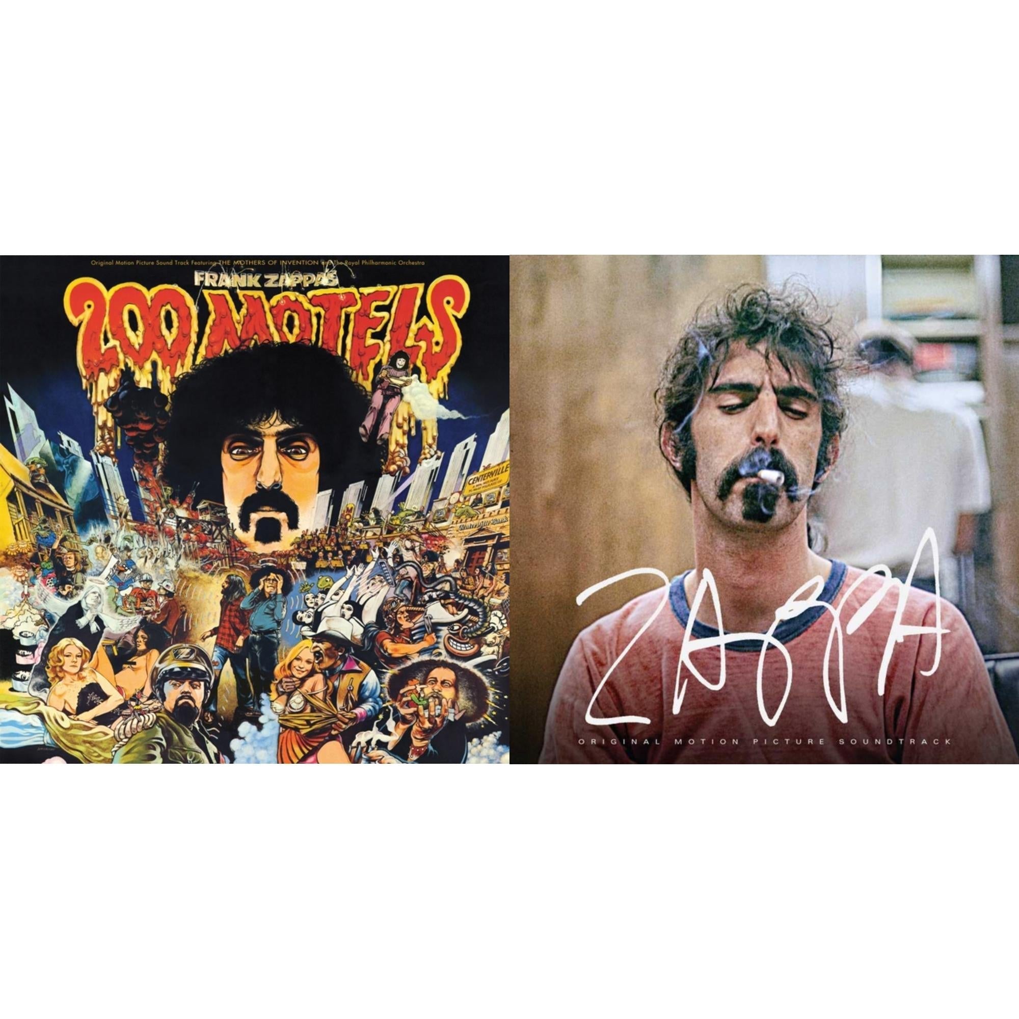 Frank Zappa - Zappa Ost (2LP/Crystal Clear Vinyl/180G) & 200 Motels Ost (50Th Anniversary) (2LP)