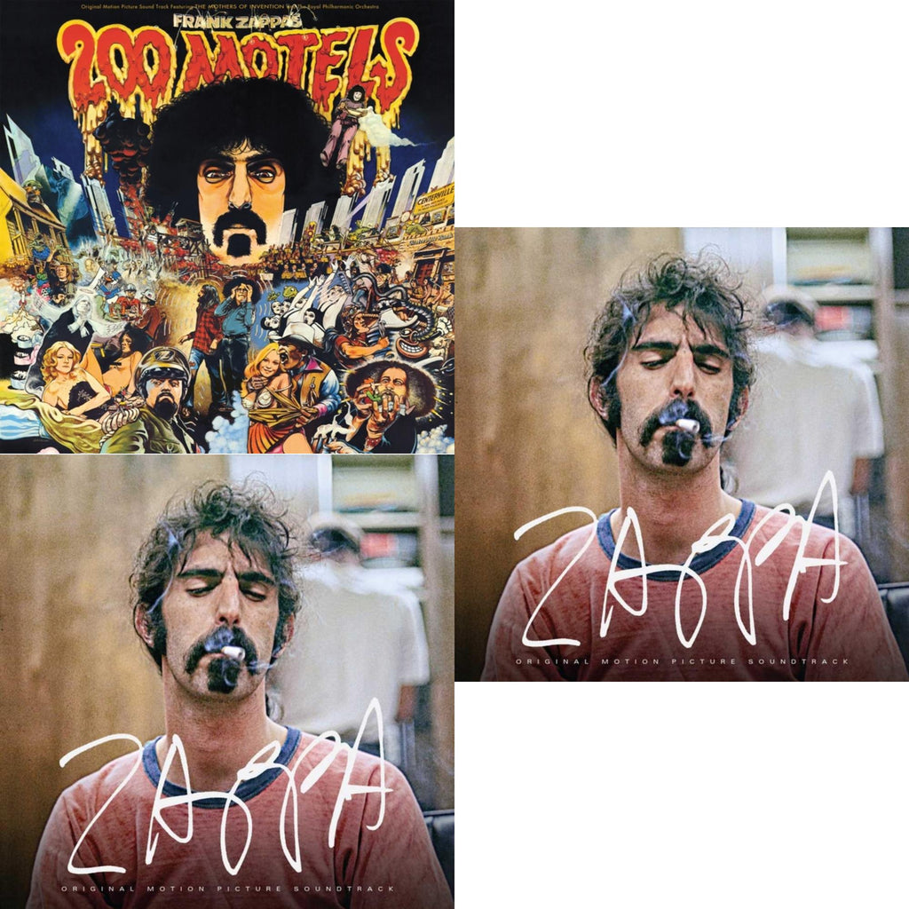 Frank Zappa - 200 Motels Ost (50Th Anniversary) (2LP) & Zappa Ost (2LP/Crystal Clear Vinyl/180G) & Zappa Ost (5LP/180G)