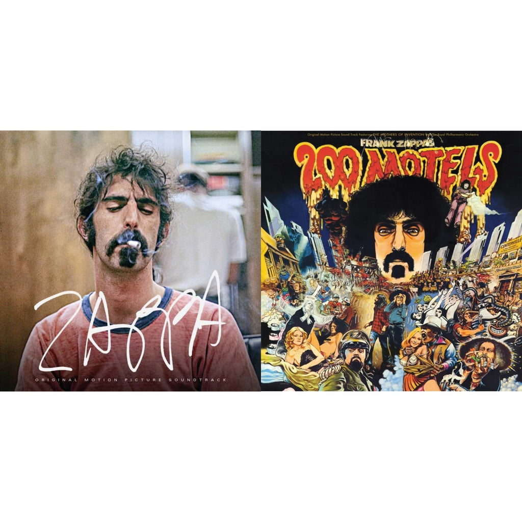 Frank Zappa - Zappa Ost (2LP/Crystal Clear Vinyl/180G) & 200 Motels Ost (50Th Anniversary) (2LP)
