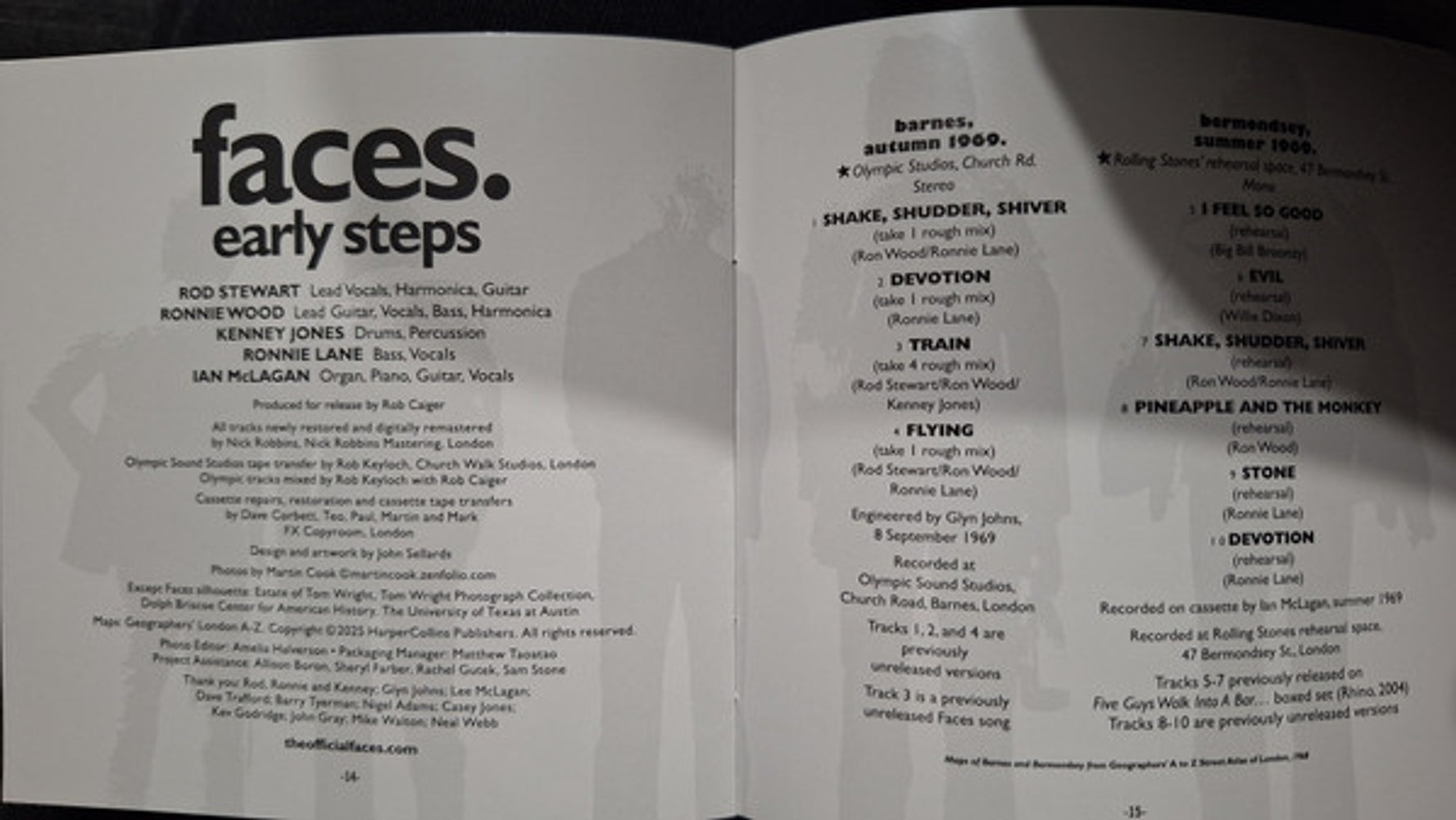 Faces – Early Steps Music CD