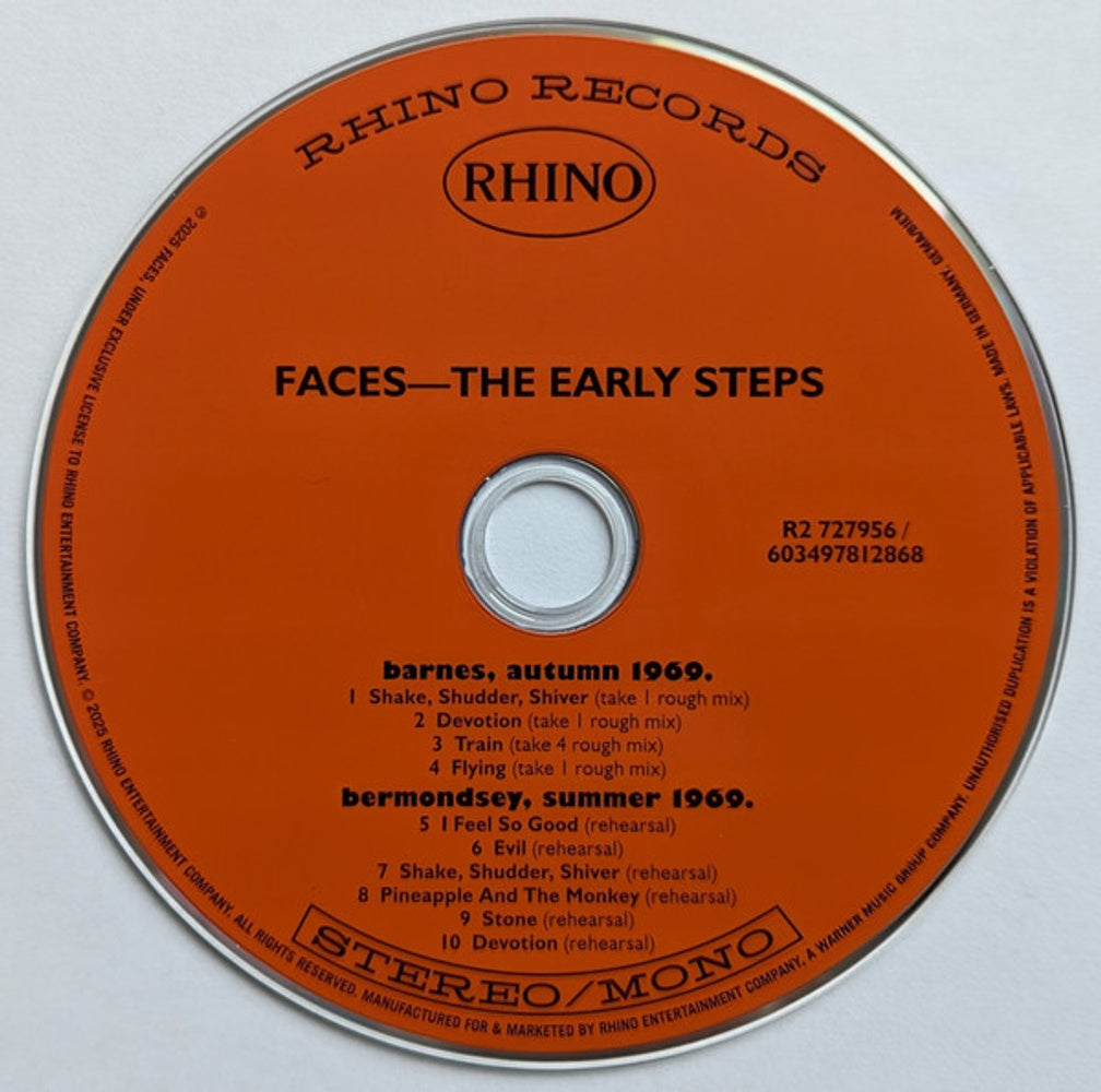 Faces – Early Steps Music CD