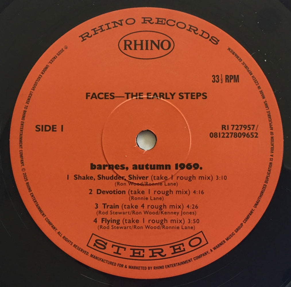 Faces – Early Steps (LP Vinyl) Vinyl Record