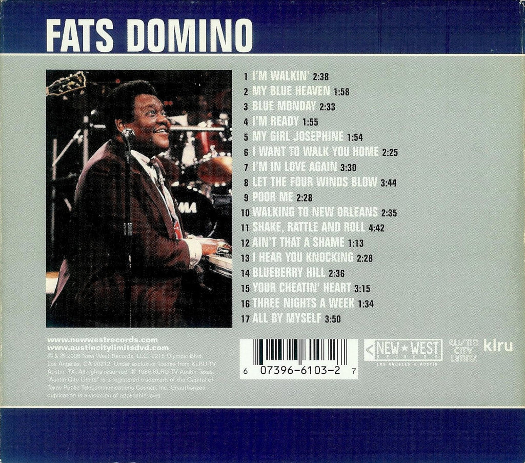 Fats Domino – Live From Austin, Texas Music CD