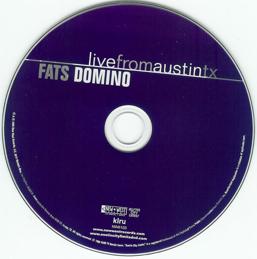 Fats Domino – Live From Austin, Texas Music CD