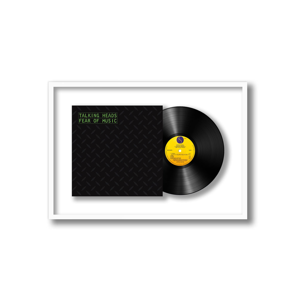 Talking Heads - Fear of Music - Framed Vinyl Record