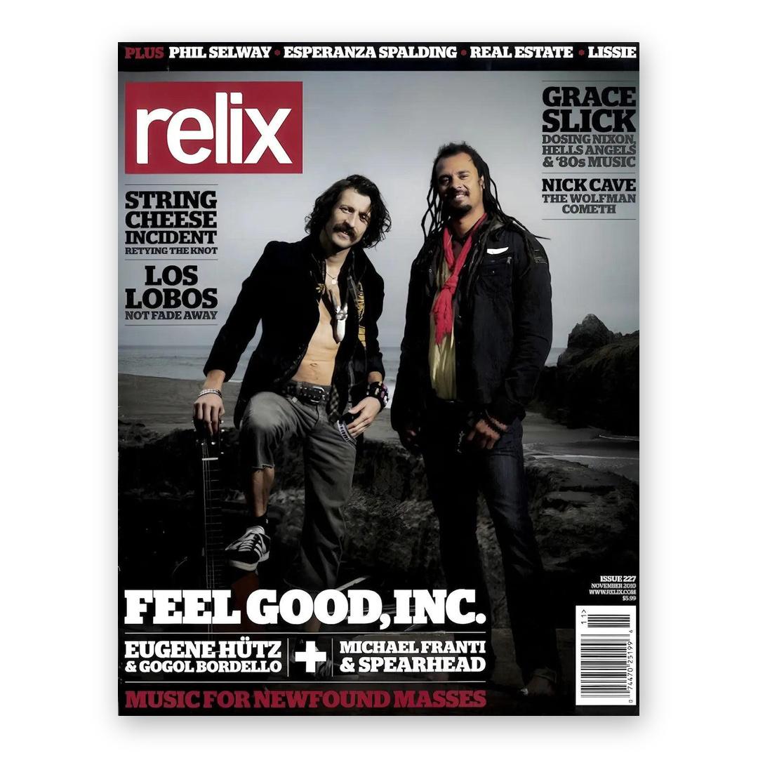 Feel Good, Inc. - November 2010 Relix Issue Magazine