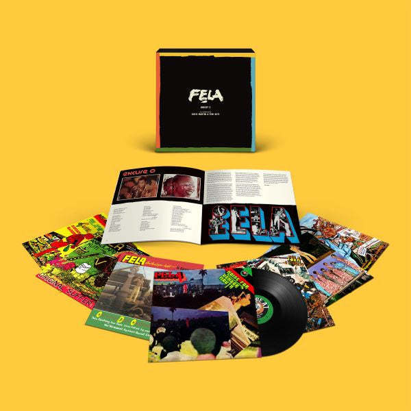 Fela Kuti - Box Set #5 (curated by Chris Martin and Femi Kuti, 7 LPs, 20-pg booklet and poster) Vinyl Record