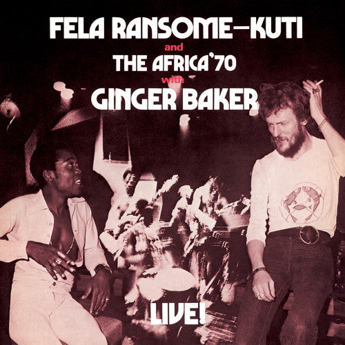 Fela Kuti – Fela Live With Ginger Baker (LP Vinyl) Vinyl Record