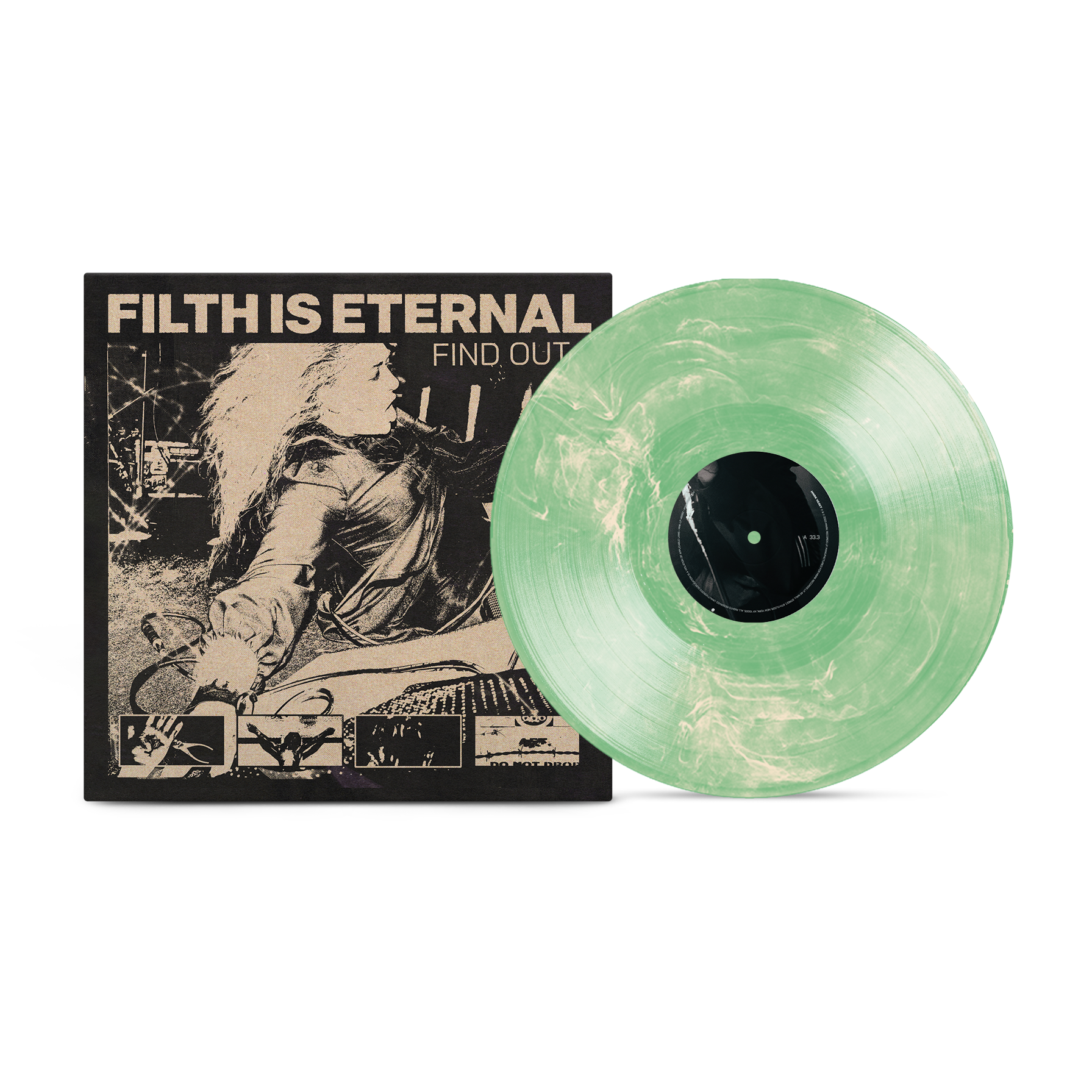 Filth Is Eternal - Find Out Marble Vinyl Record
