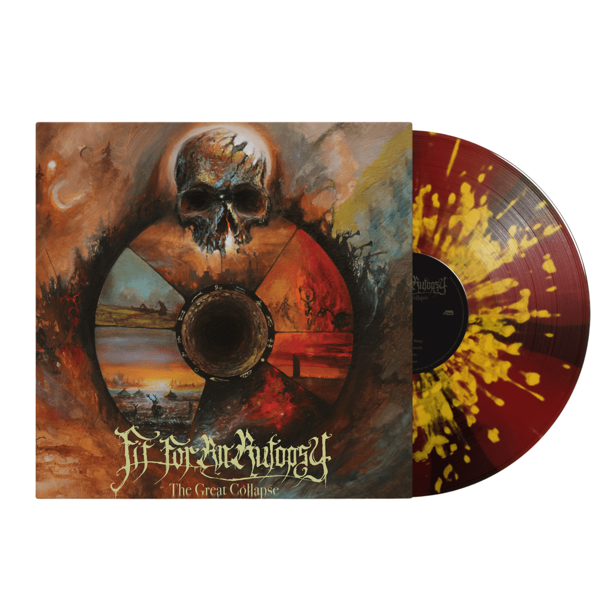 Fit For An Autopsy - "The Great Collapse" Pinwheel Splatter Vinyl Record