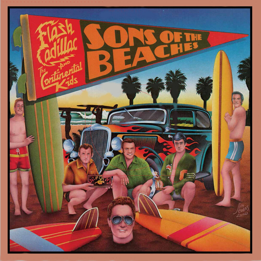 Flash Cadillac & the Continental Kids – Sons of the Beaches (LP Vinyl) Vinyl Record