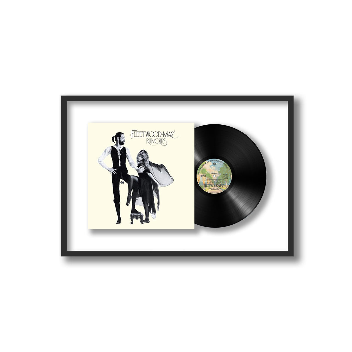 Fleetwood Mac - Rumours - Framed Vinyl Record