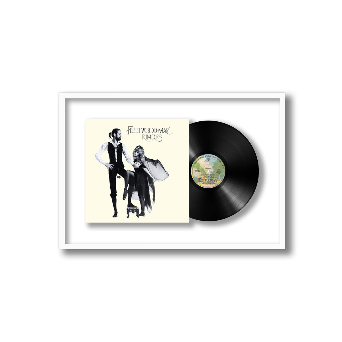 Fleetwood Mac - Rumours - Framed Vinyl Record