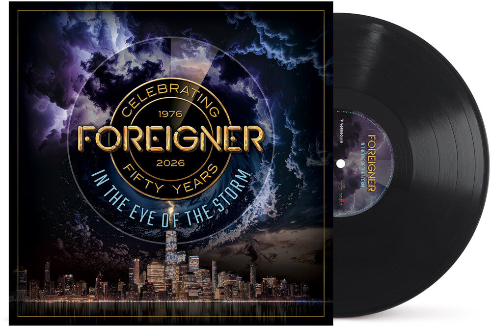 Foreigner – In The Eye Of The Storm (Black LP Vinyl) Vinyl Record