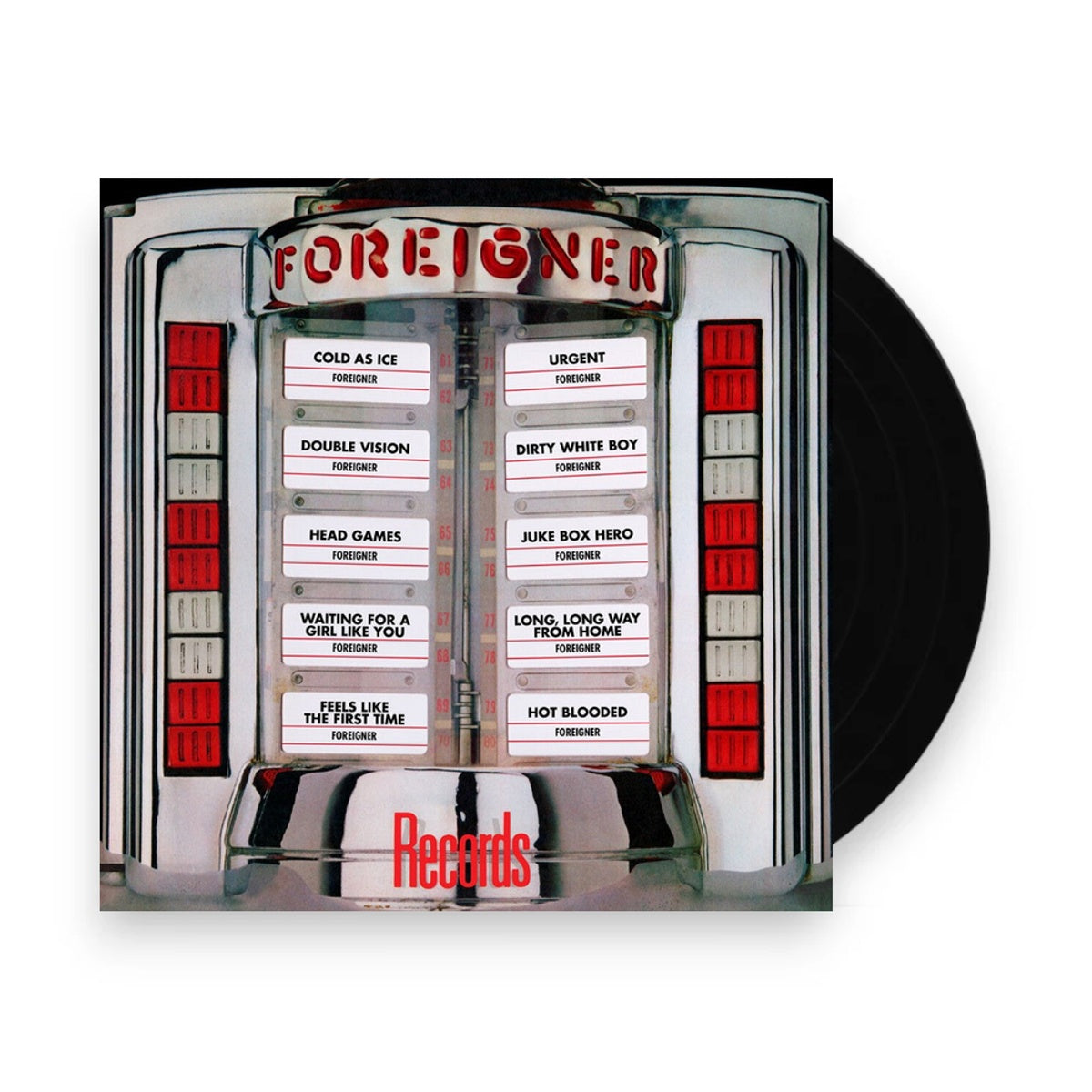 Foreigner – Records: Greatest Hits (LP Vinyl) Vinyl Record