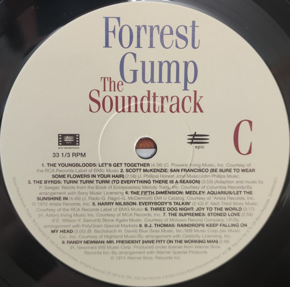 Forrest Gump – The Soundtrack (2-LP Vinyl) Vinyl Record