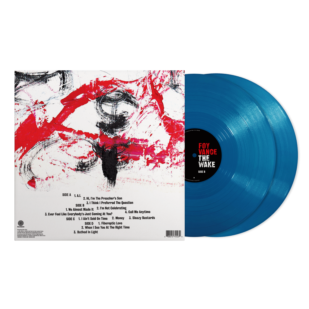 The Wake - Bathed In Blue Vinyl Record 2LP
