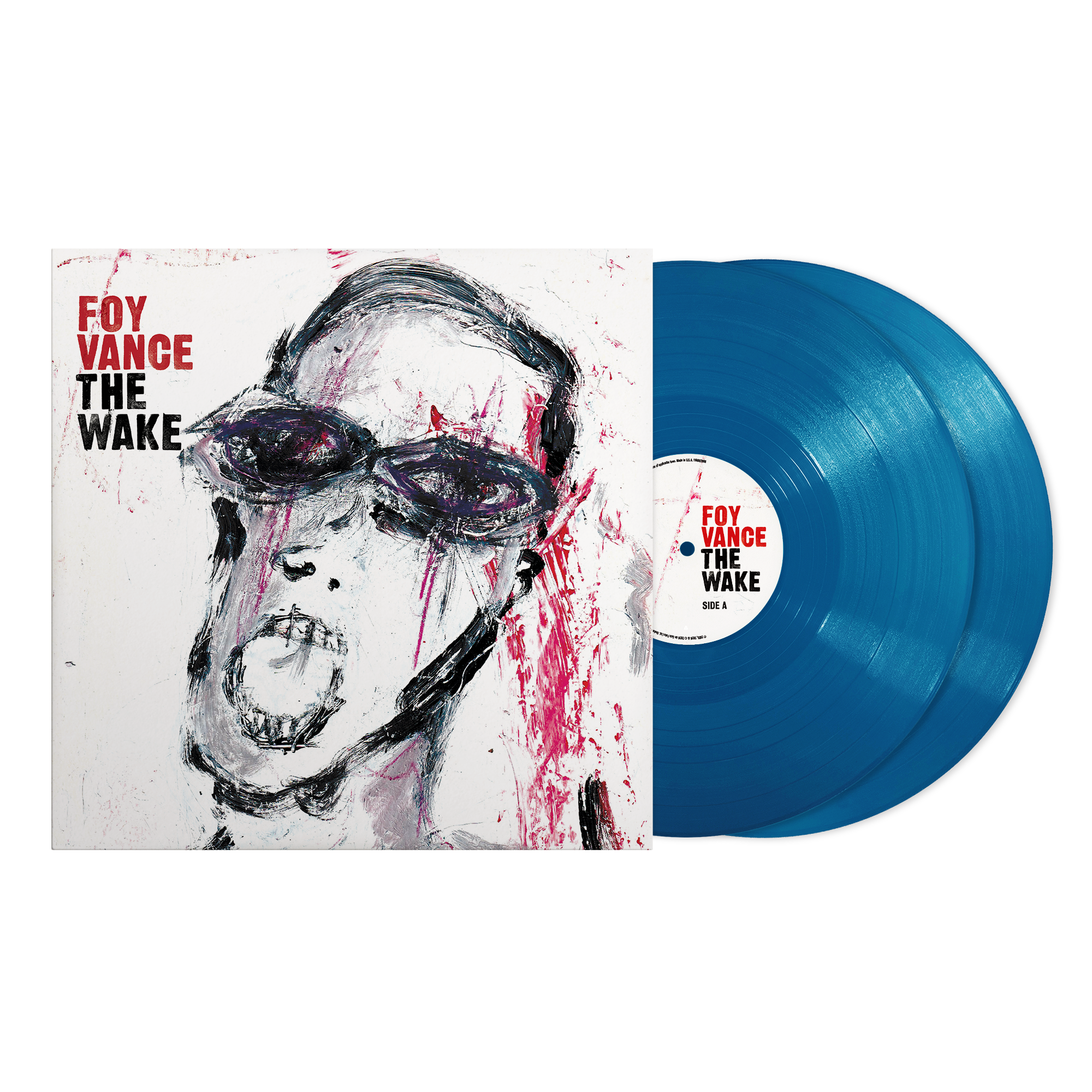 The Wake - Bathed In Blue Vinyl Record 2LP