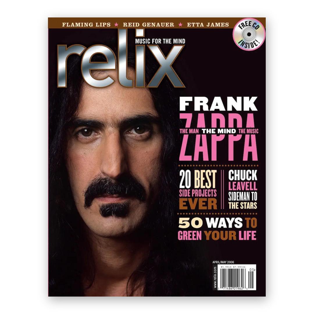 Frank Zappa - April/May 2006 Relix Issue Magazine