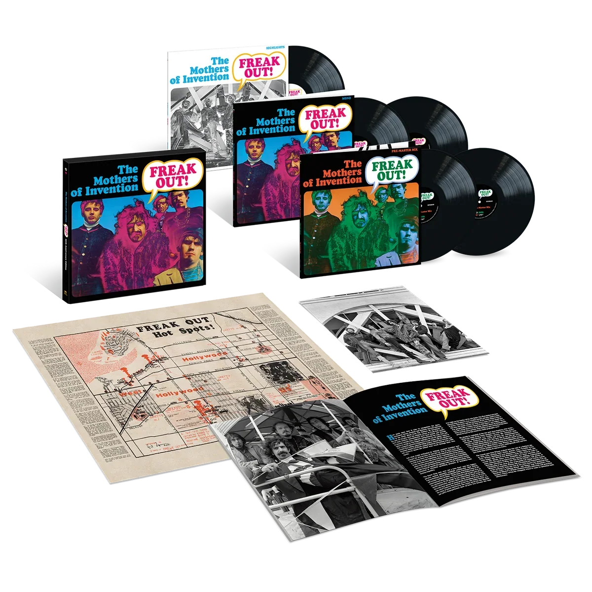 Frank Zappa / The Mothers of Invention – Freak Out! (60th Anniversary 5-LP Vinyl Box Set) Vinyl Record