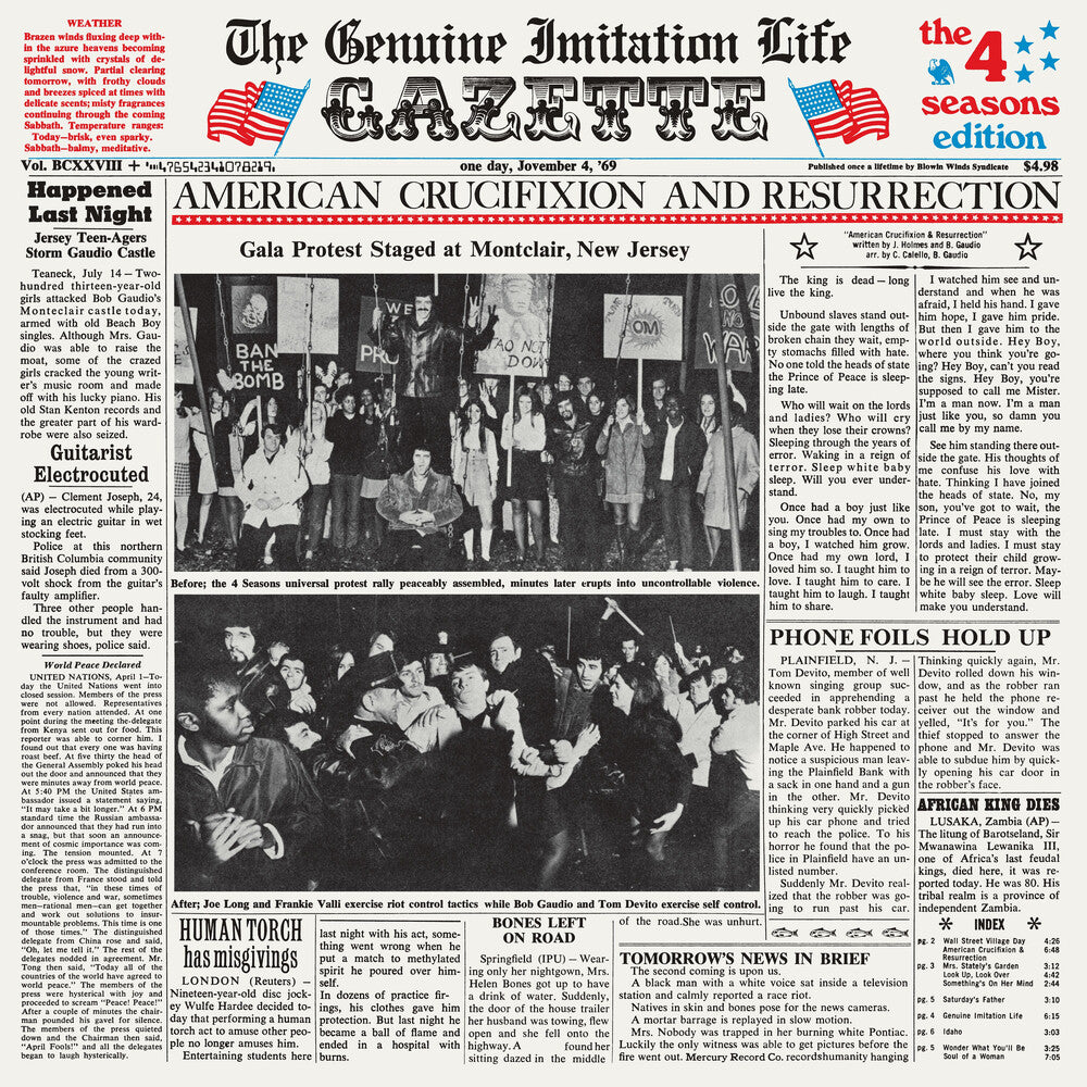Frankie Valli  & The Four Seasons – Genuine Imitation Life Gazette (Ofgv) [Record Store Day] (LP Vinyl) Vinyl Record
