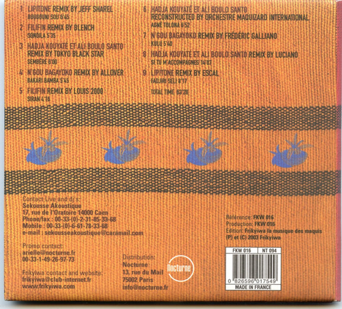 Frikyiwa – Electronic Experiences In African Music Music CD