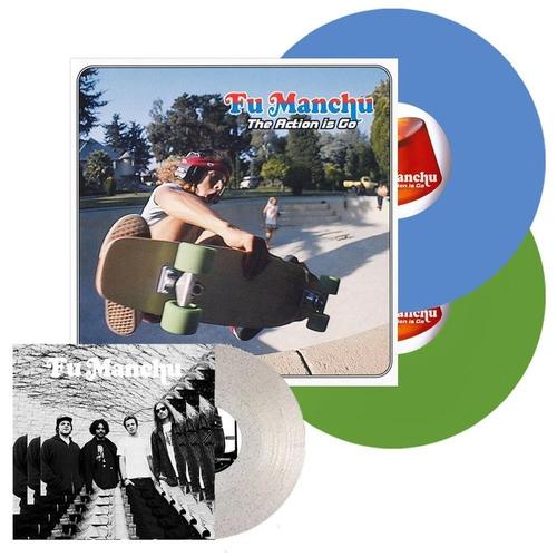 Fu Manchu - The Action Is Go! (Limited Edition, Blue & Green Vinyl) (Bonus 7") (2 Lp's) Vinyl Record