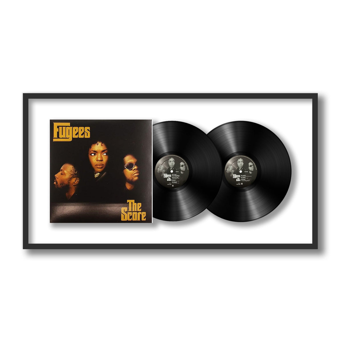 Fugees - The Score - Framed Vinyl Record