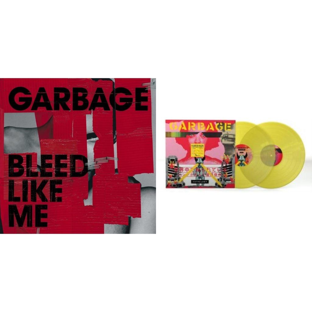 Garbage - Bleed Like Me (Expanded Edition) (2LP) & Anthology (2LP/Transparent Yellow Vinyl)