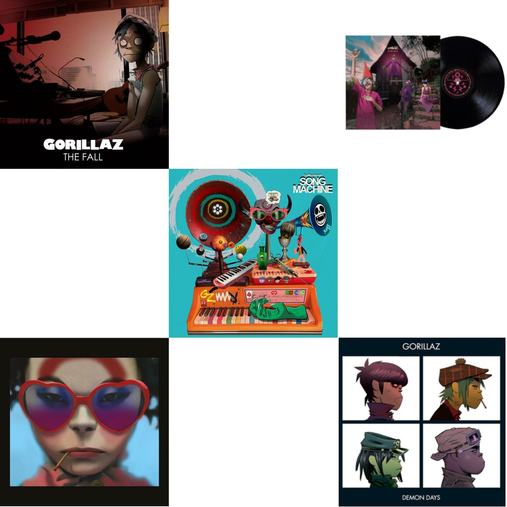 Song Machine: Season One & Fall & Humanz (X) (2LP/180G Vinyl) & Cracker Island & Demon Days (2LP)