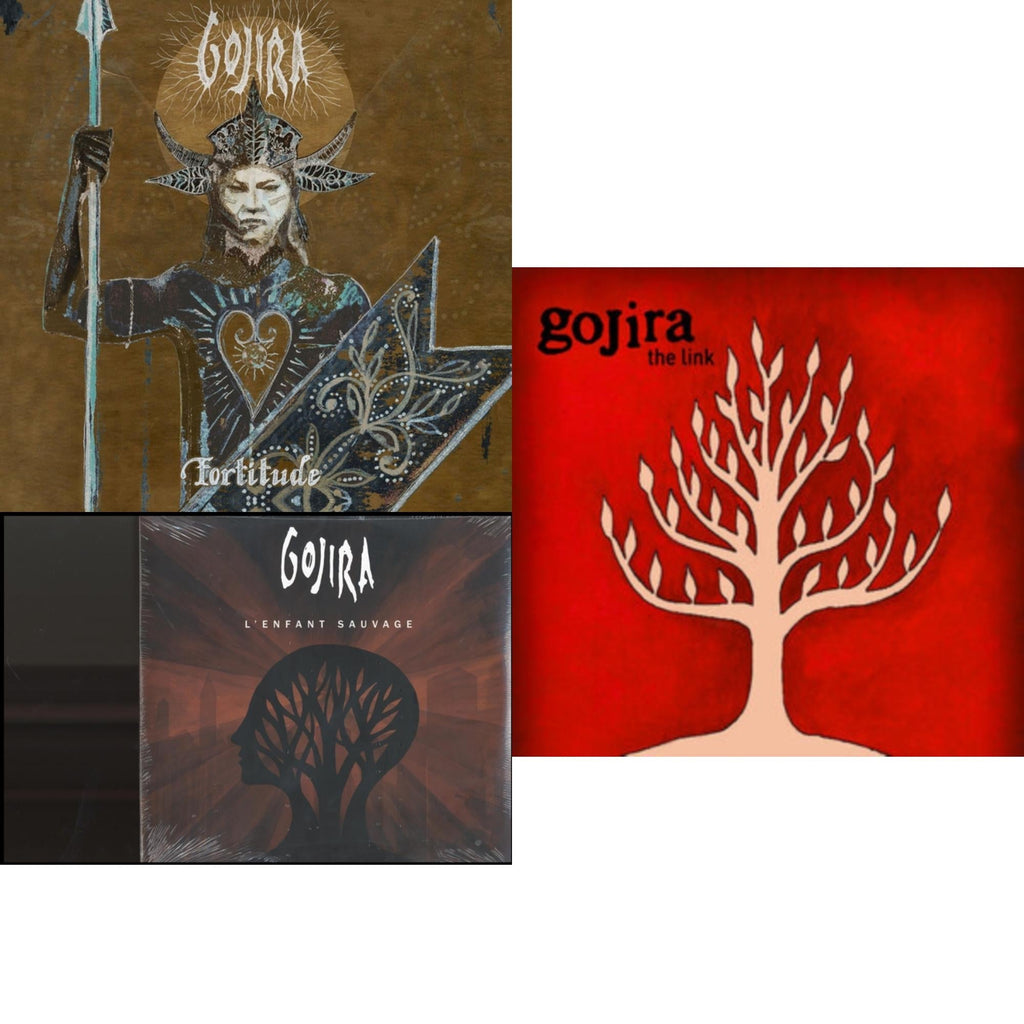 Gojira - Fortitude & L'enfant Sauvage (2LP/Orange Vinyl) & Link (Picture Disc)