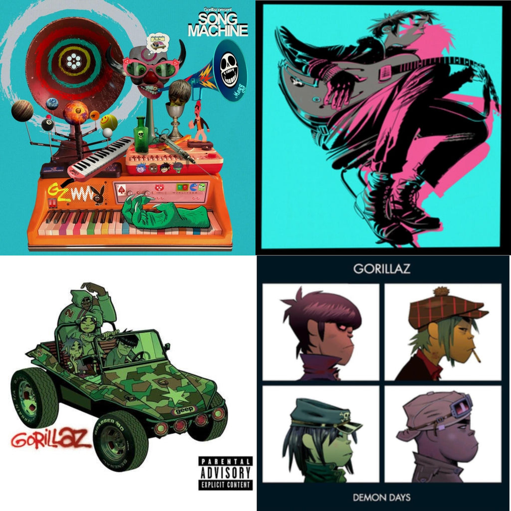 Song Machine: Season One & Now Now (180G/Dl Code) & Gorillaz & Demon Days (2LP)