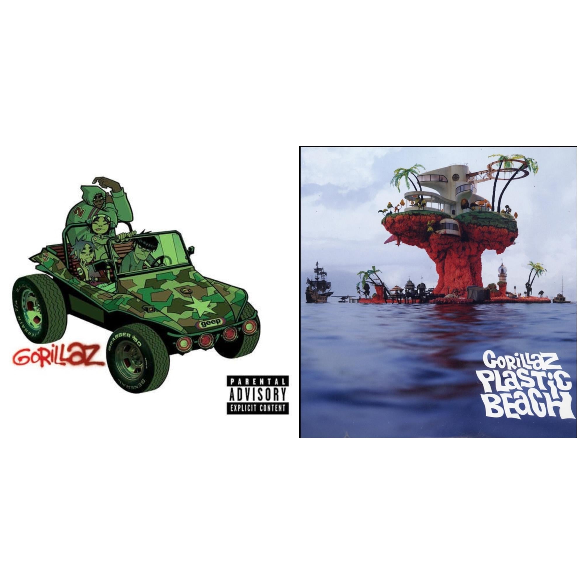 Gorillaz - Gorillaz & Plastic Beach (2LP)