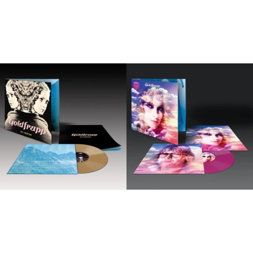 Goldfrapp - Felt Mountain (2022 Edition) & Head First (140G/Transparent Magenta LP Vinyl)