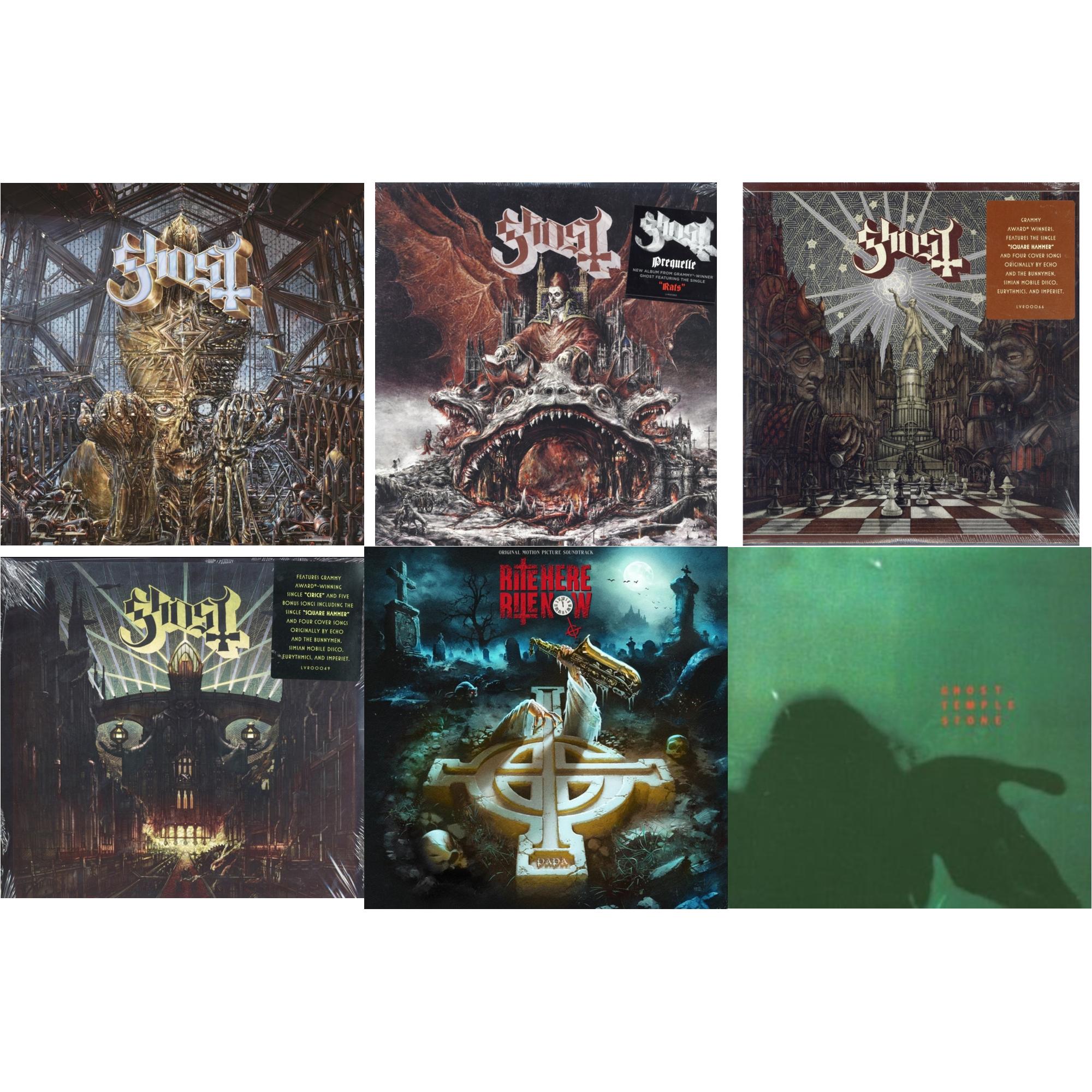 Temple Stone (Clear Green LP Vinyl) & Meliora (Deluxe Edition) & Popestar & Prequelle (LP) & Impera & Rite Here Rite Now (Ost) (2LP)