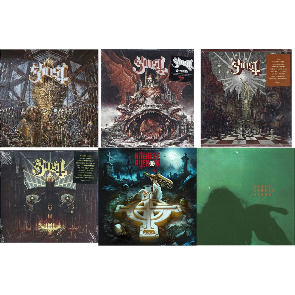 Temple Stone (Clear Green LP Vinyl) & Meliora (Deluxe Edition) & Popestar & Prequelle (LP) & Impera & Rite Here Rite Now (Ost) (2LP)