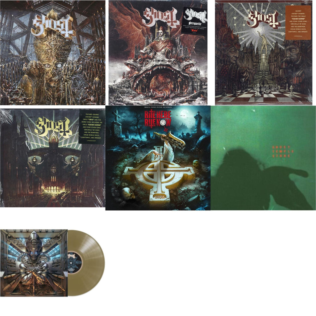 Temple Stone (Clear Green LP Vinyl) & Meliora (Deluxe Edition) & Popestar & Prequelle (LP) & Impera & Phantomime (Gold LP Vinyl) & Rite Here Rite Now (Ost) (2LP)