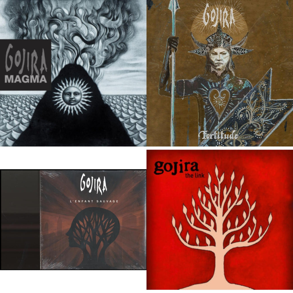 Gojira - Magma (Dl Card) & Fortitude & L'enfant Sauvage (2LP/Orange Vinyl) & Link (Picture Disc)
