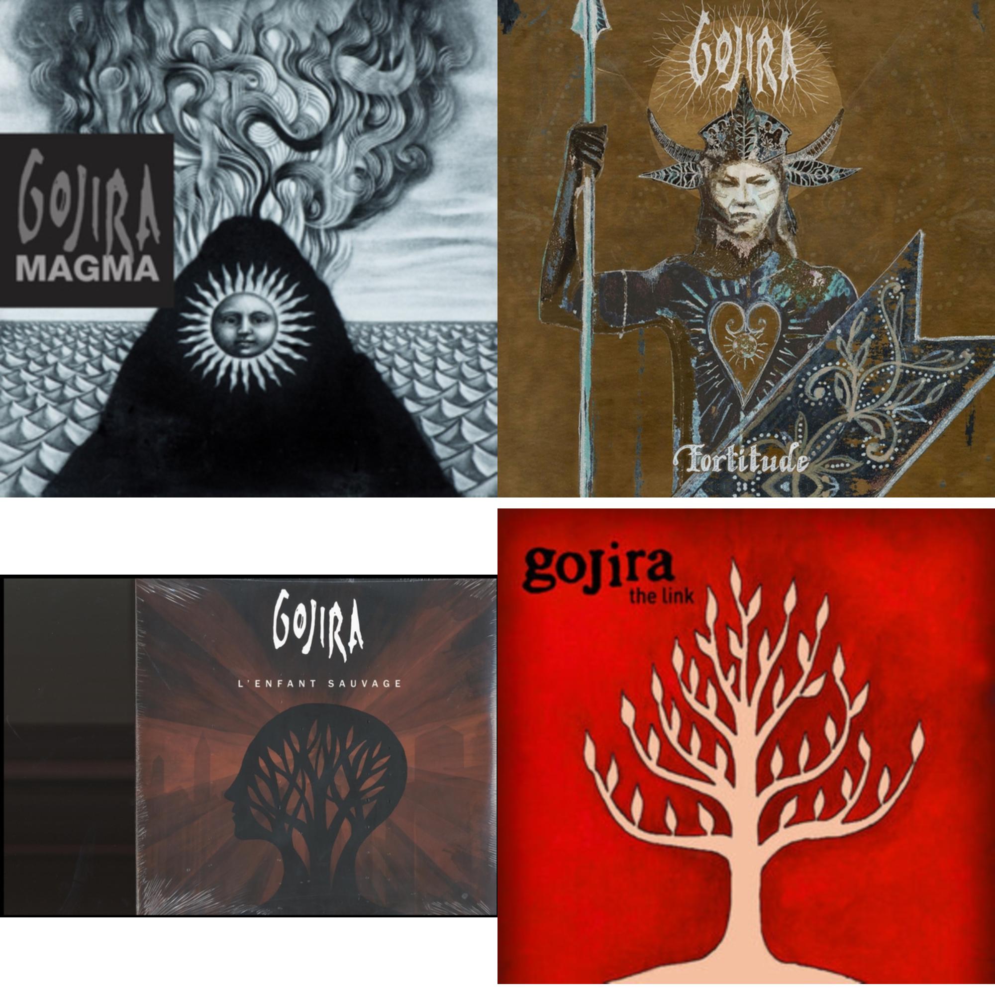 Gojira - Magma (Dl Card) & Fortitude & L'enfant Sauvage (2LP/Orange Vinyl) & Link (Picture Disc)