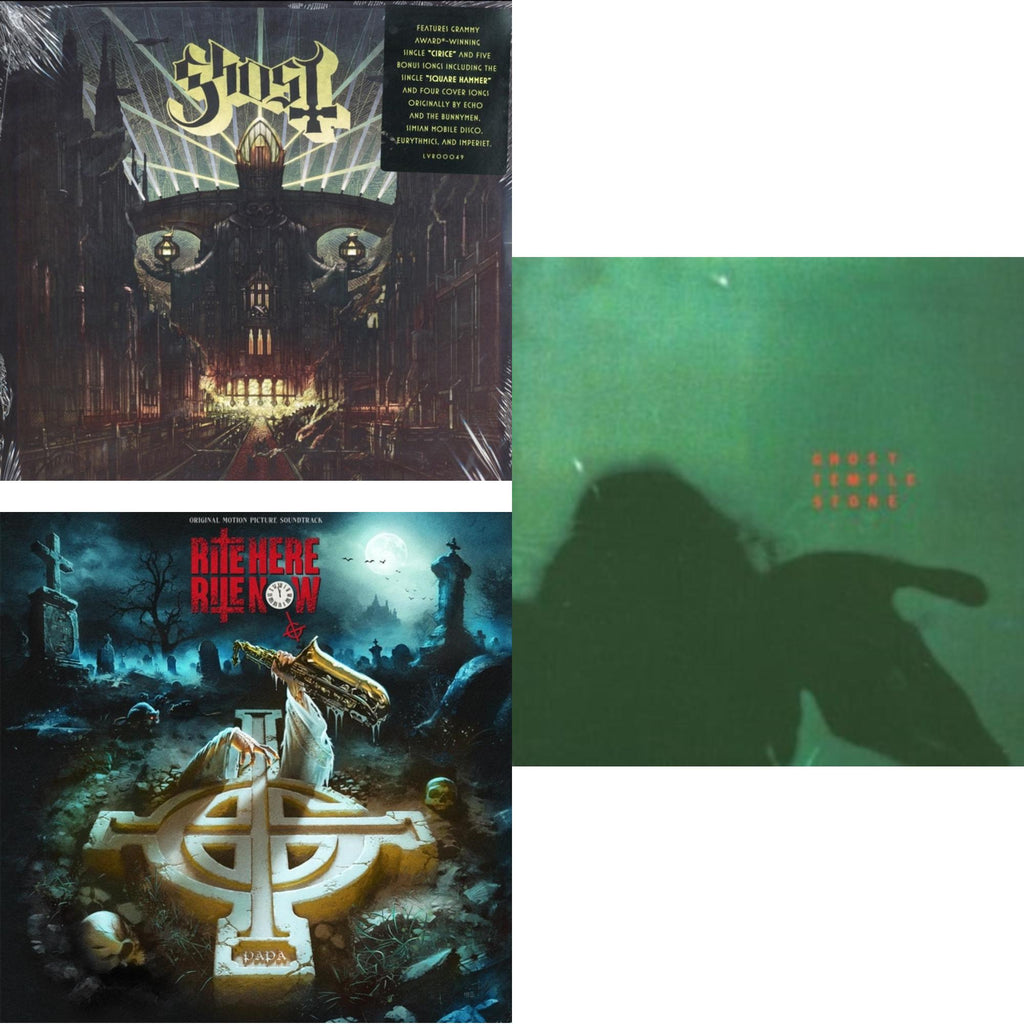Temple Stone (Clear Green LP Vinyl) & Meliora (Deluxe Edition) & Rite Here Rite Now (Ost) (2LP)