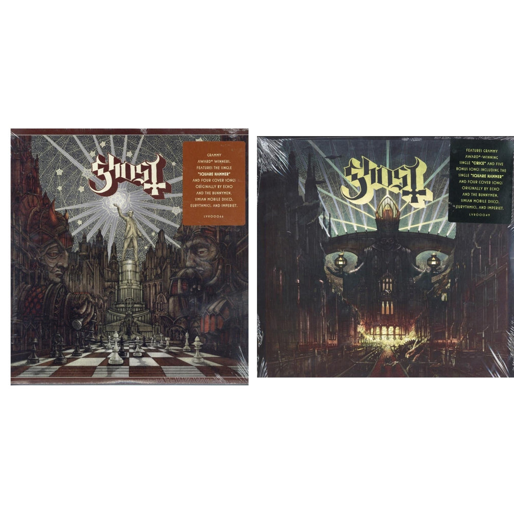 Ghost - Meliora (Deluxe Edition) & Popestar - LP Vinyl Bundle