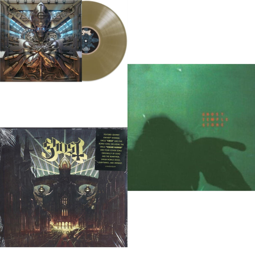 Temple Stone (Clear Green LP Vinyl) & Meliora (Deluxe Edition) & Phantomime (Gold LP Vinyl)