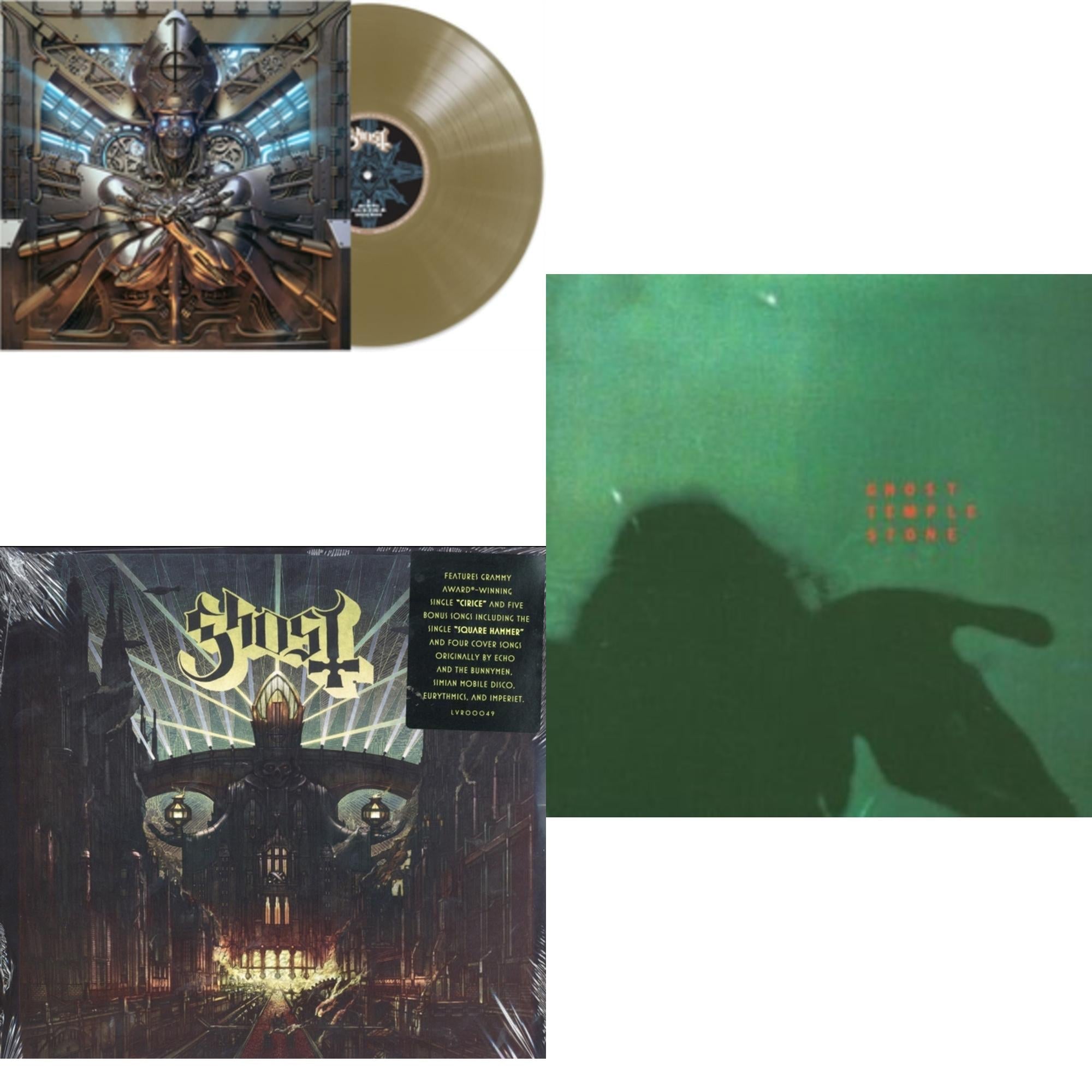Temple Stone (Clear Green LP Vinyl) & Meliora (Deluxe Edition) & Phantomime (Gold LP Vinyl)