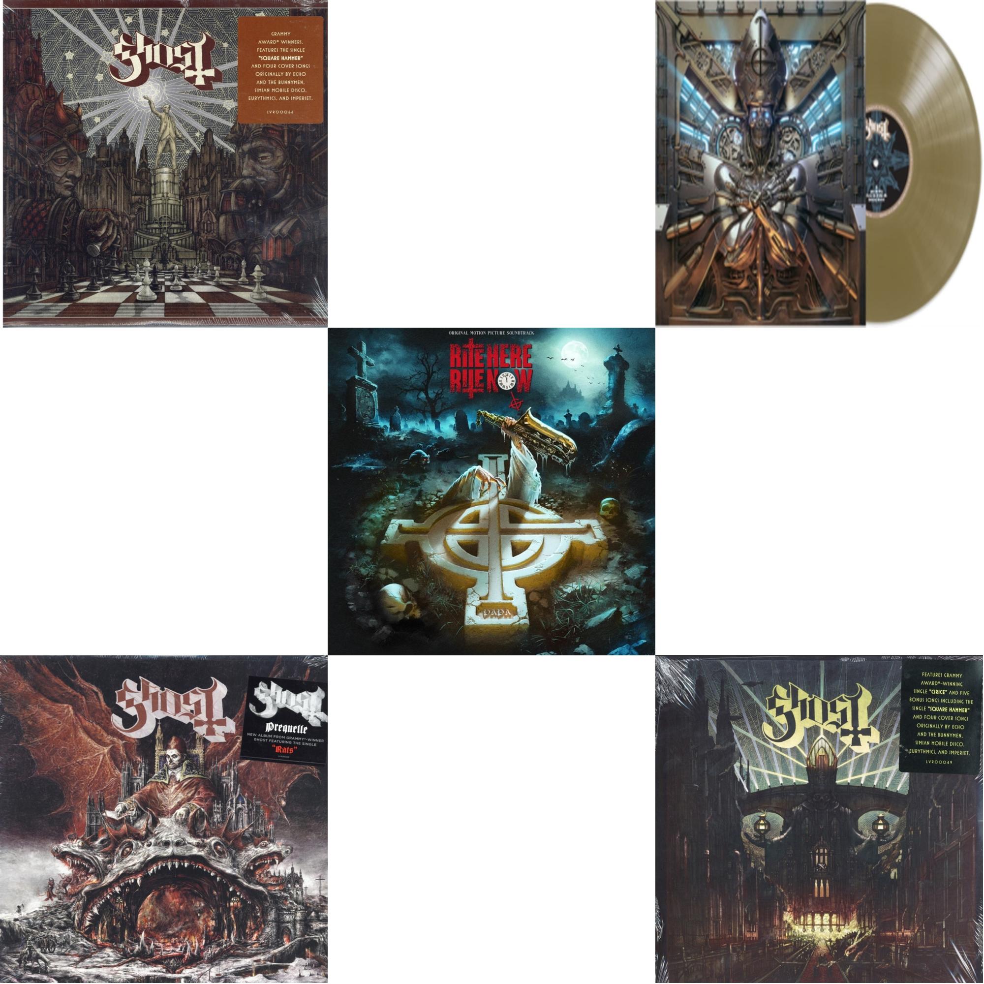 Meliora (Deluxe Edition) & Popestar & Prequelle (LP) & Phantomime (Gold LP Vinyl) & Rite Here Rite Now (Ost) (2LP)