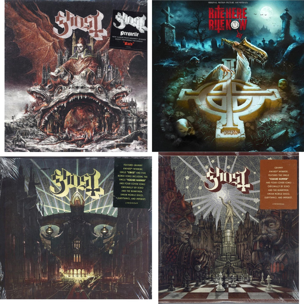 Ghost - Meliora (Deluxe Edition) & Popestar & Prequelle (LP) & Rite Here Rite Now (Ost) (2LP)