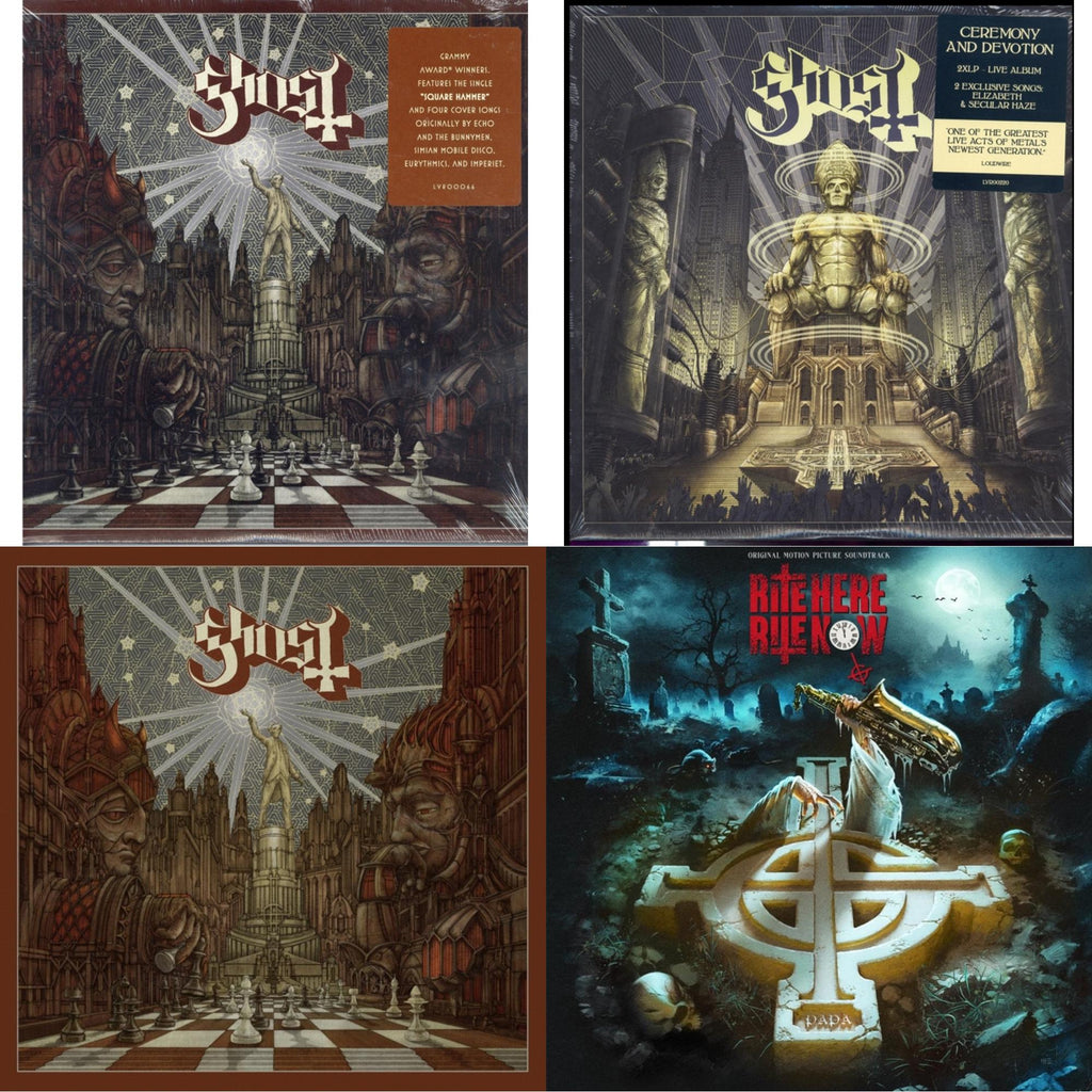 Popestar & Ceremony & Devotion (2LP) & Popestar (Grey Smoke LP Vinyl) & Rite Here Rite Now (Ost) (2LP)