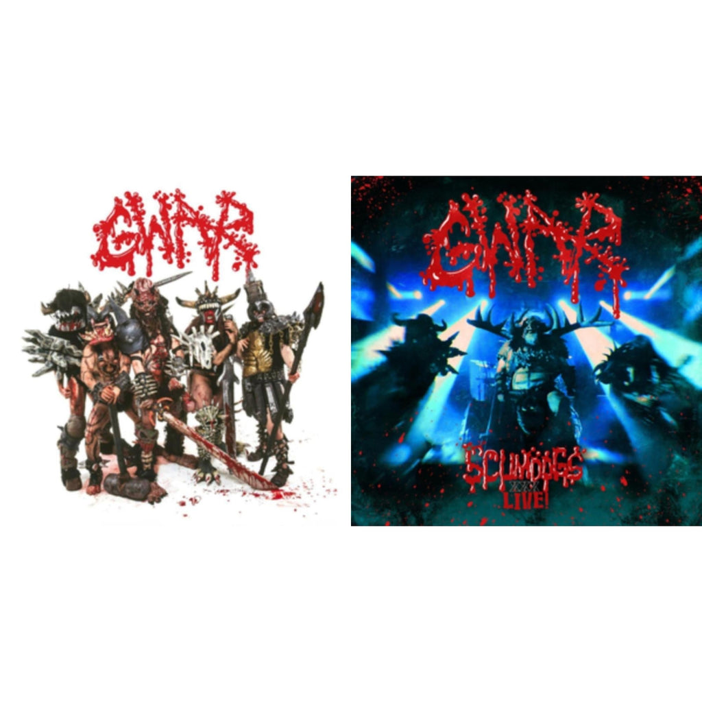Scumdogs Xxx Live (2LP/Blue Marbled Vinyl) & Scumdogs Of The Universe (30Th Anniversary/Grey Marble Vinyl/2LP)