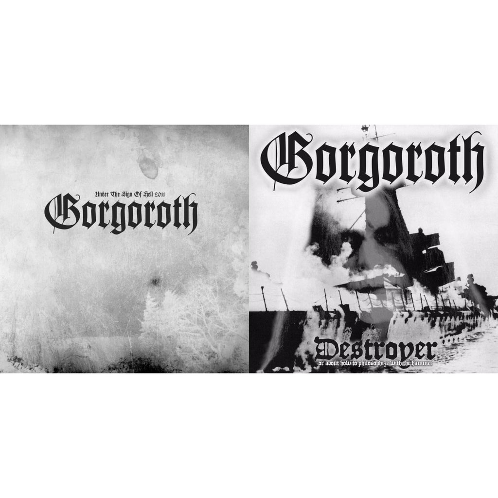 Destroyer (White & Black Marble LP Vinyl) & Under The Sign Of Hell 2011 (White/Black Marble LP Vinyl)