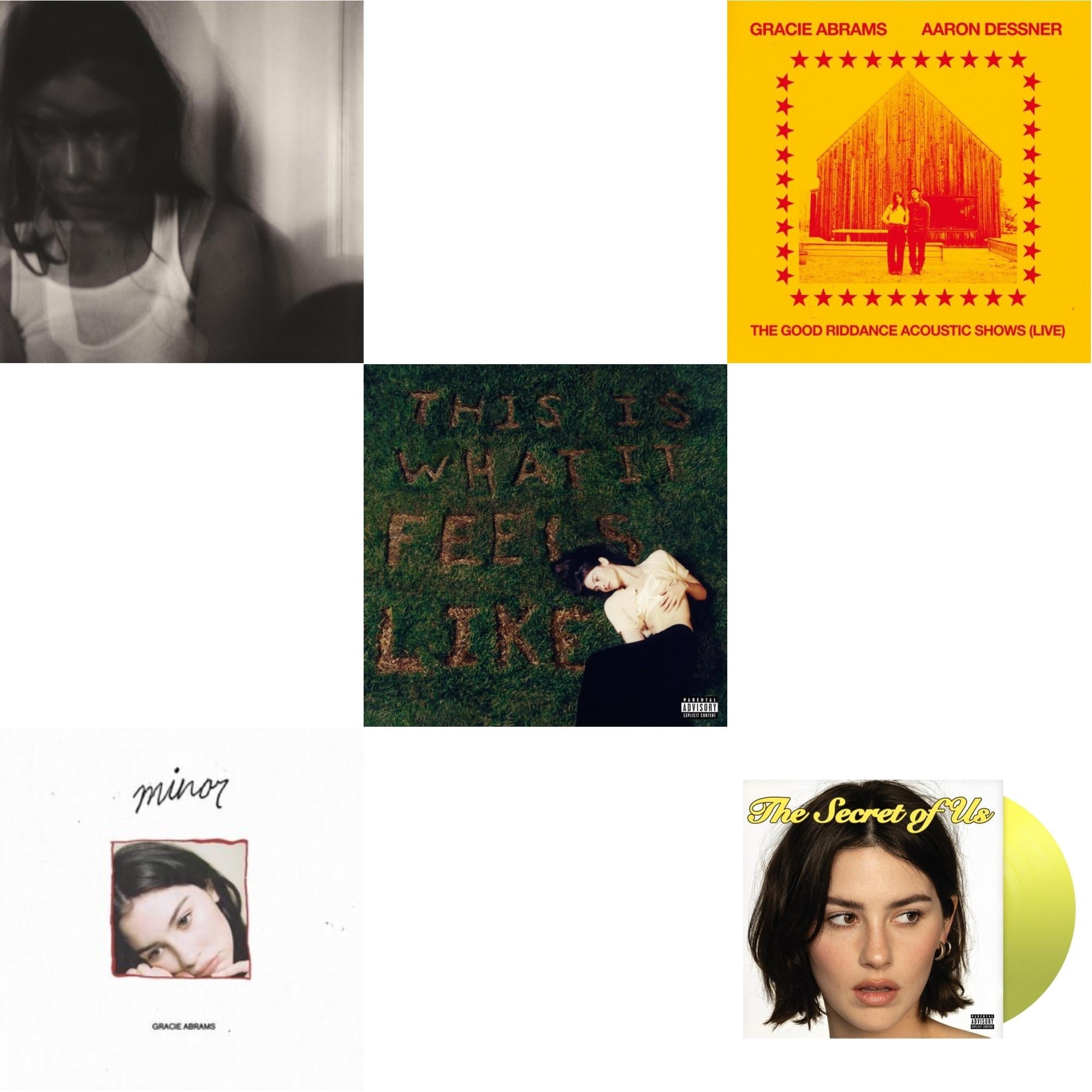 This Is What It Feels Like (X) & Good Riddance (Deluxe/2LP) & Good Riddance Acoustic Shows (Live) (Magenta LP Vinyl) & Secret Of Us (X) (Yellow LP Vinyl) & Minor - Ep