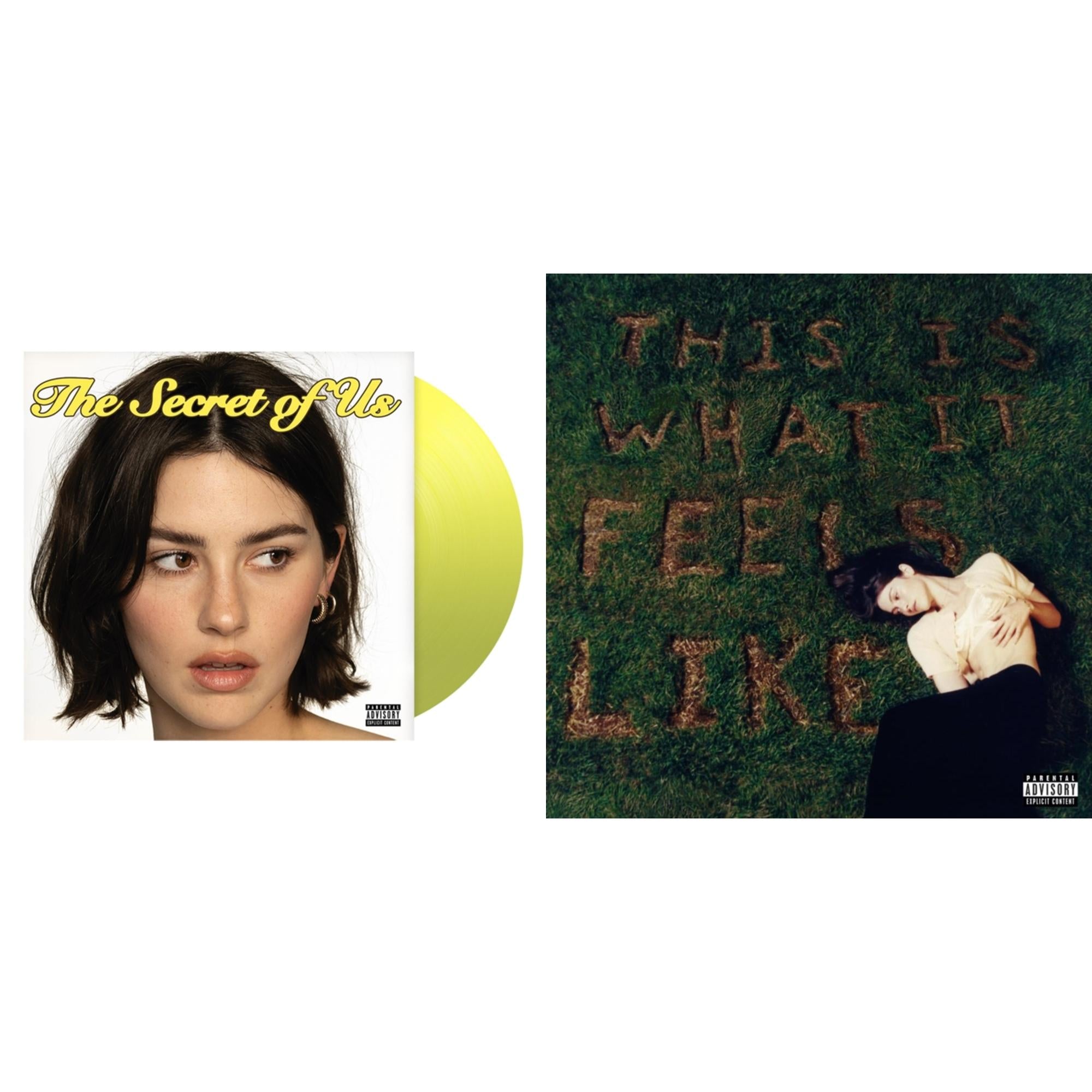 Gracie Abrams - This Is What It Feels Like (X) & Secret Of Us (X) (Yellow LP Vinyl)